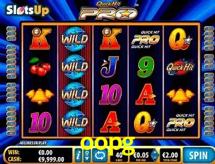 Slots com jackpots e giros grátis na oopg